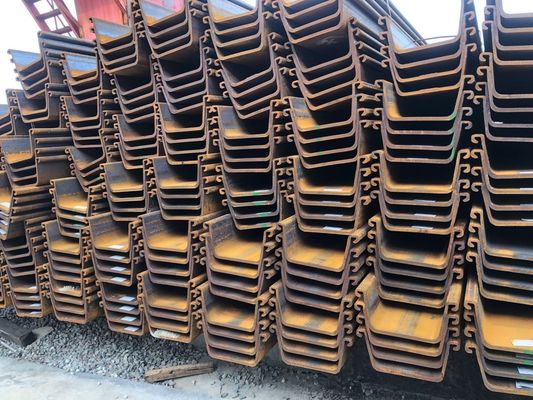 Steel Sheet Pile Z Type, U Type, European Standard En10249 S355jr S355j0